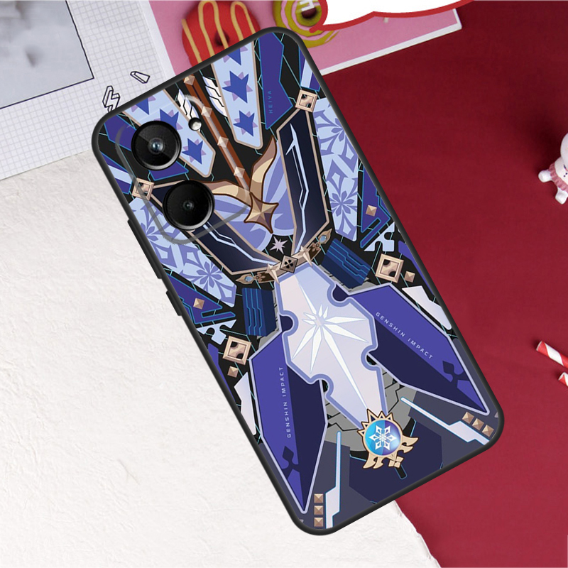 Чехол Genshin Impact для Realm – обзор и цена Realme C67